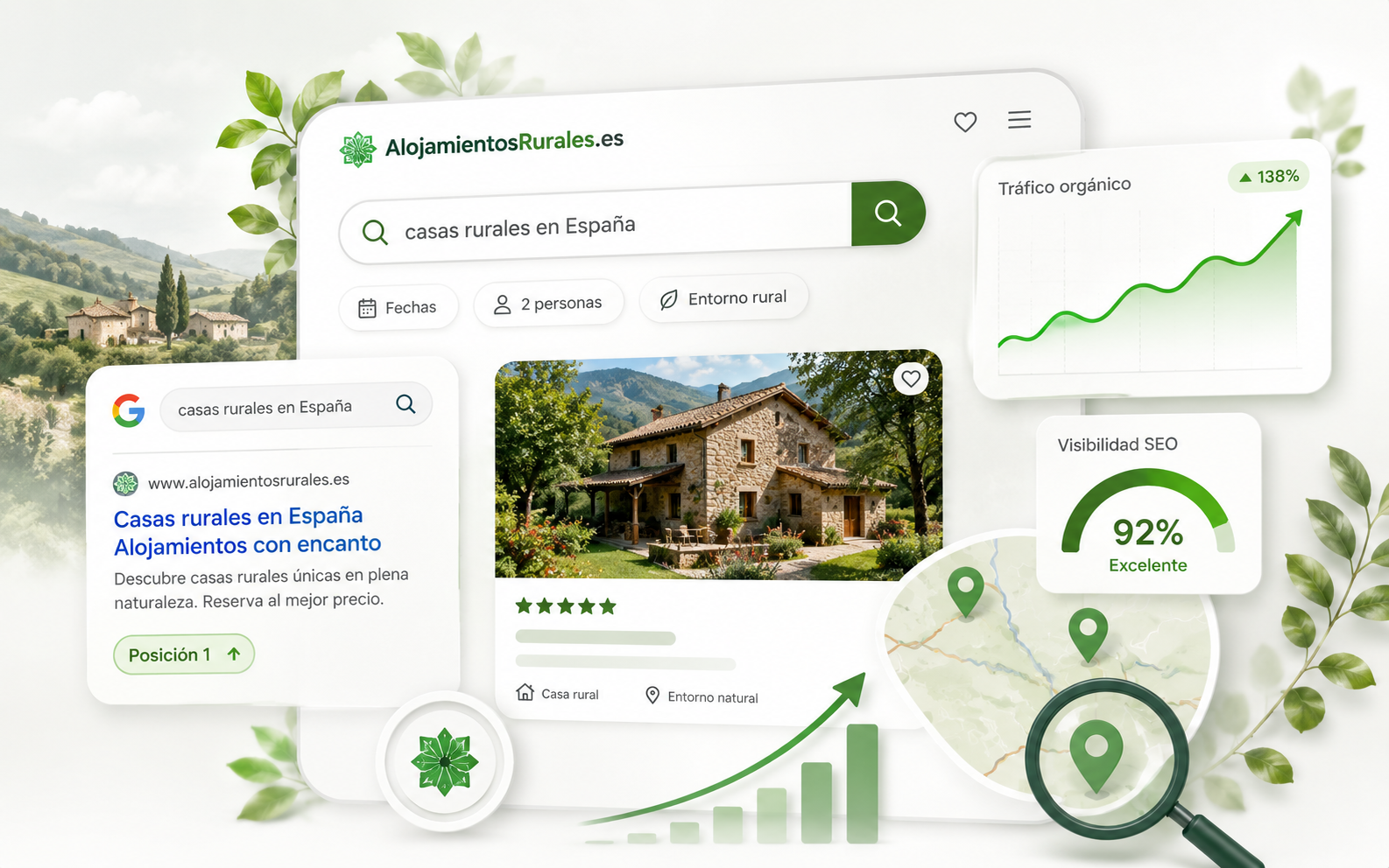SEO turístico rural