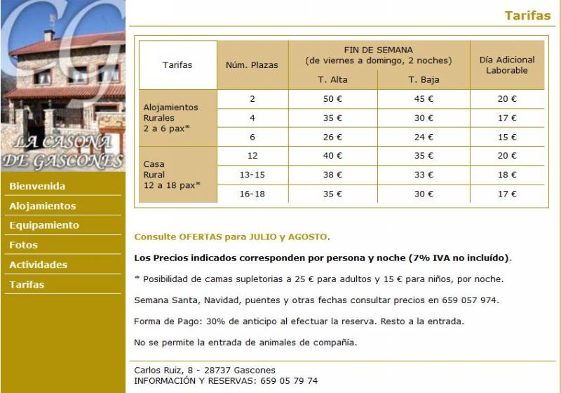 La Casona De Gascones - Casa Rural